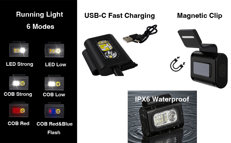 2 pack dog light up collar, rechargeable led collars, glow in the night necklace for camping safety,waterproof&adjustable for small medium large puppy,cats